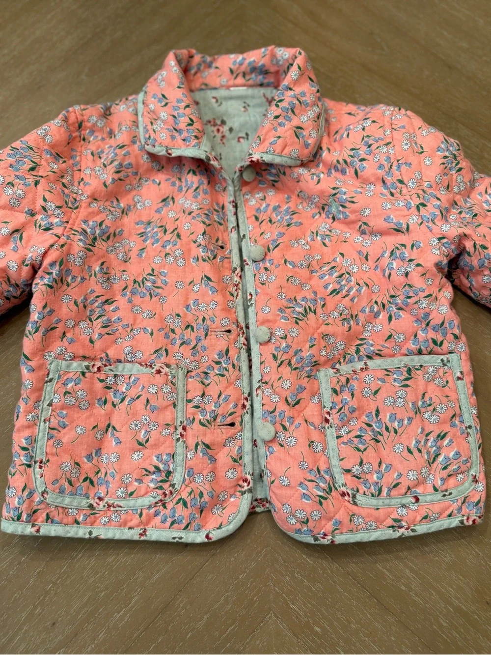 Ralph Lauren Reversible Quilted Floral Jacket